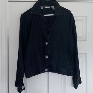 Black linen Jacket